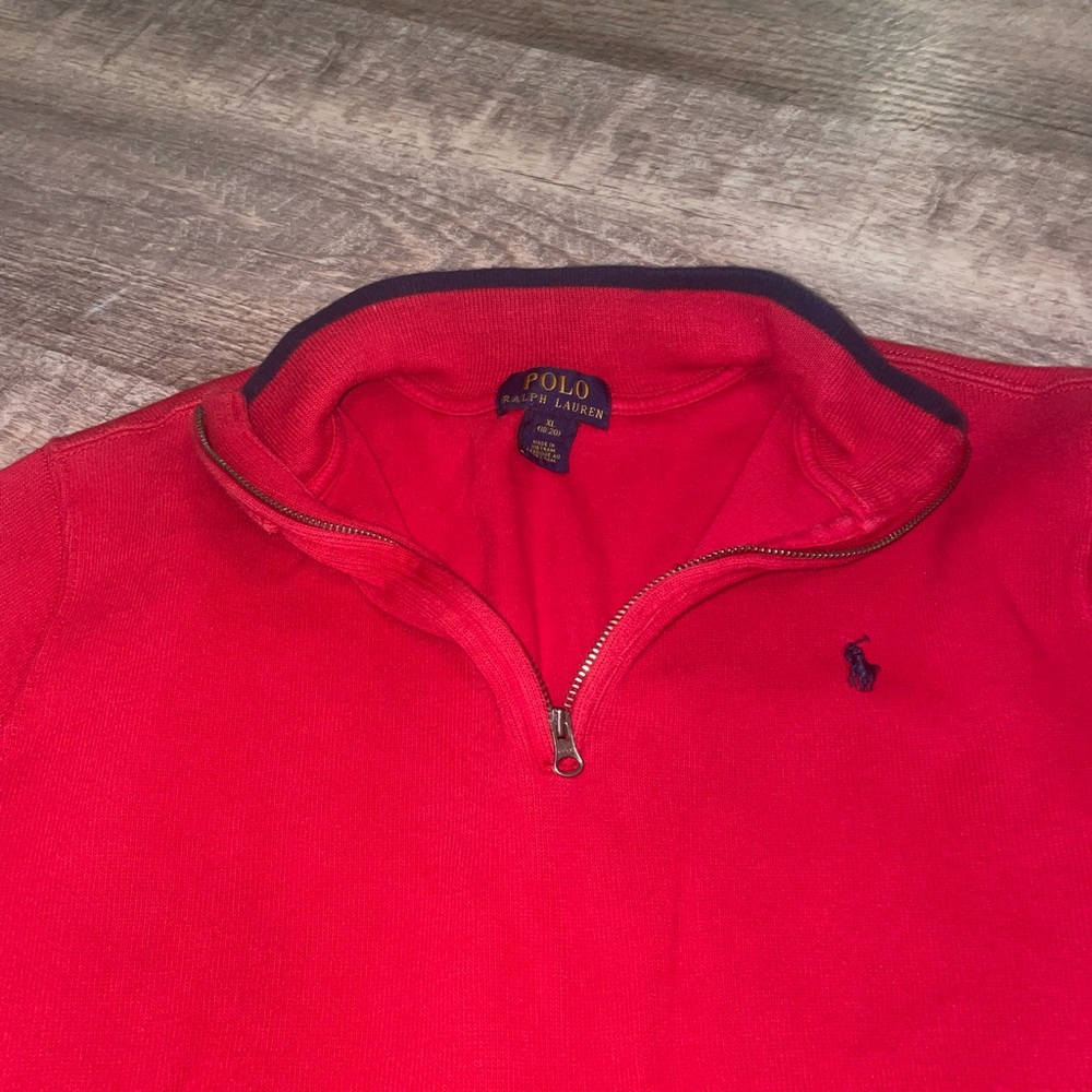 Boys Red Polo